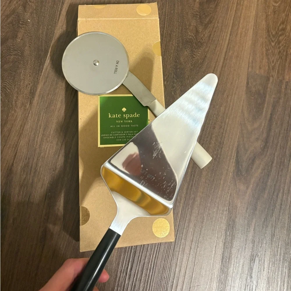 Kate Spade Silver and Gray Kitchen Tool Set - Picture 1 of 2
